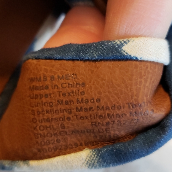 SONOMA Tye Dye WEDGE SANDALS - Picture 7 of 7